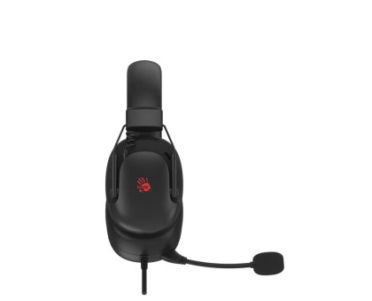 Гарнітура ігрова Bloody G585 (Black), складна конструкція, 7.1 віртуальний звук, RGB підсвічування, USB, колір чорний