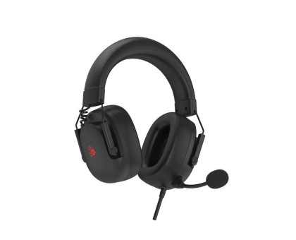 Гарнітура ігрова Bloody G585 (Black), складна конструкція, 7.1 віртуальний звук, RGB підсвічування, USB, колір чорний