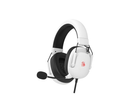 Гарнітура ігрова Bloody G585 (White) з підсвічуванням, USB, колір білий