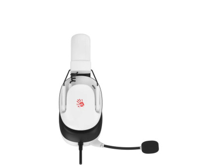 Гарнітура ігрова Bloody G585 (White) з підсвічуванням, USB, колір білий
