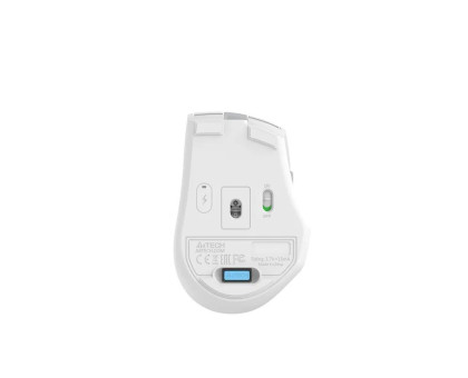 Миша бездротова A4Tech Fstyler FG35C Plus (White),  USB, колір білий+сірий