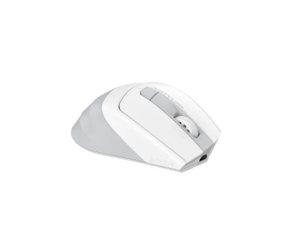 Миша бездротова безшумна A4Tech Fstyler FG35CS Plus (White),  USB, колір білий+сірий