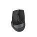Мышь беспроводная A4Tech FG45CS Air2 (Stone Grey) Fstyler, бесшумная, USB, встроенный аккумулятор, 2000 dpi, цвет черный+серый