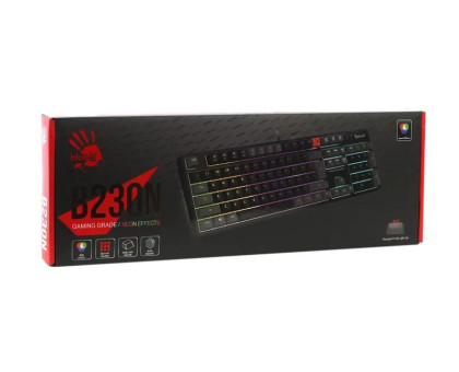 Клавіатура ігрова B230N Bloody, USB чорна