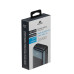 Портативний зарядний пристрій (павербанк) RIVACASE RIVAPOWER VA1075 (Black), 20000 mA, QC/PD 45W, з LCD, чорний