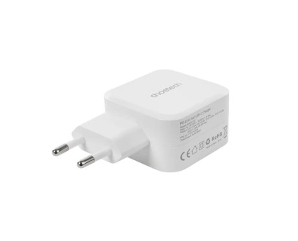 Мережевий зарядний пристрій Choetech PD8007-EU-WH, USB-С