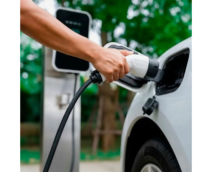 Зарядний кабель для електромобіля  Energenie EV-T2MF-22KW-4M