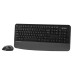 Комплект бездротовий, клавіатура з мишою A4Tech Fstyler FG2500S Plus, колір темно-сірий