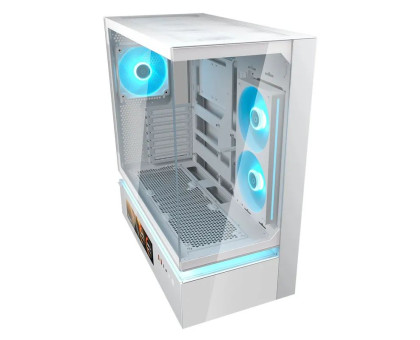 Корпус комп'ютерний Cougar CFV235 Vision, білий