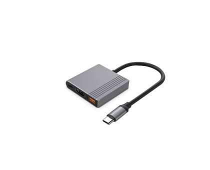 Адаптер Cablexpert A-CM-COMBO3-05, USB Type-C 3-в-1