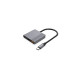 Адаптер Cablexpert A-CM-COMBO3-05, USB Type-C 3-в-1