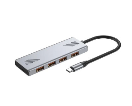 Хаб Gembird UHB-CM-U310-A4-01 на 4 порти USB 3.2