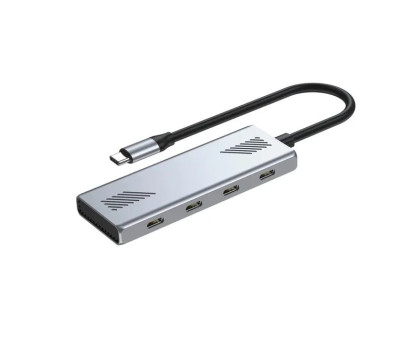 Хаб Gembird UHB-CM-U310-C4-01 на 4 порти USB 3.2