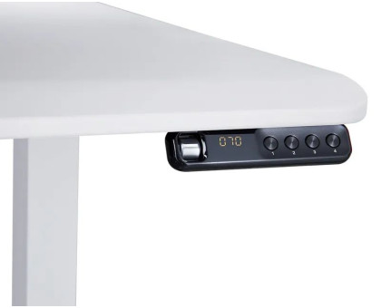 Стіл комп'ютерний Cougar Royal 120 Elite Lite White з електричним регулюванням  висоти,  стільниця 120 см, колір білий