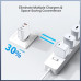 Мережевий зарядний пристрій Choetech PD3046-EU-WH, USB-A/USB-С