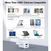 Мережевий зарядний пристрій Choetech PD5012-EU-WH, USB-A/USB-С