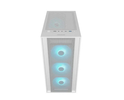 Корпус комп'ютерний Cougar MX160 RGB, білий