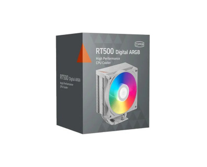 Кулер процесорний PCCOOLER RT500 Digital ARGB WH, білий