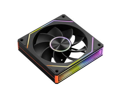 Корпусний вентилятор PCCOOLER FG120R ARGB BK, чорний