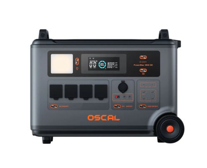 Зарядная станция OSCAL PowerMax 3600 SE, 3600 Вт, 3600 Вт·ч
