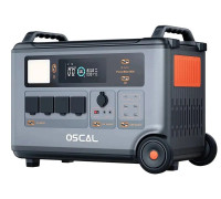 Зарядна станція OSCAL PowerMax 6000, 6000 Вт, 3600 Вт·год (масштабується до 57 600 Вт·год)