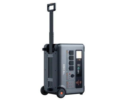 Зарядная станция OSCAL PowerMax 6000, 6000 Вт, 3600 Вт·ч (с возможностью расширения до 57 600 Вт·ч)