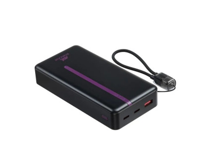 Портативное зарядное устройство (павербанк) RIVACASE RIVAPOWER VA2312 (Black), 20 000 мА, QC/PD 22,5 Вт, черный
