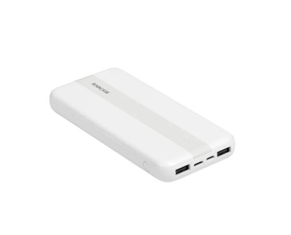 Портативное зарядное устройство (павербанк) RIVACASE RIVAPOWER VA2041 (White), 10 000 мА, белый