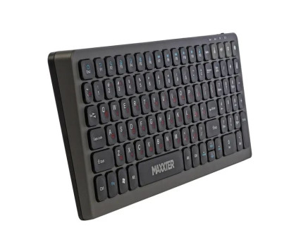 Клавіатура бездротова Maxxter KBW-C02B-UA, чорна