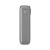 Портативний зарядний пристрій (павербанк) RIVACASE RIVAPOWER VA2612 (Grey), 20000 mA, QC/PD 30 Вт, 2 вбудованих кабелі, сірий