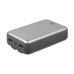 Портативний зарядний пристрій (павербанк) RIVACASE RIVAPOWER VA2612 (Grey), 20000 mA, QC/PD 30 Вт, 2 вбудованих кабелі, сірий