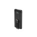 Портативний зарядний пристрій (павербанк) Energenie PB10-PD20-LCD-01 Black 10000 mAh PD 20W з вбудованими кабелями