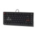 Механічна клавіатура, USB, Bloody LK70 (Ash Black), підсвічування клавіш, колір чорний