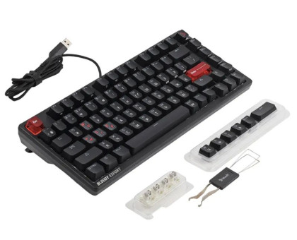 Механічна клавіатура Bloody MS76 (Sports Black), USB, колір чорний