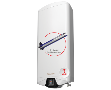 Водонагрівач Eldom GALANT 80  2100+1200 W  DU080W-W ELDOM