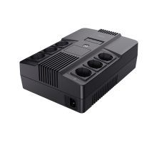 Джерело безперебійного живлення Trust 23326_TRUST Maxxon 800VA UPS with 6 standard wall power outlets BLACK