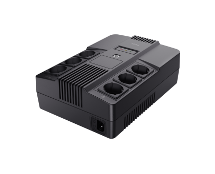 Джерело безперебійного живлення Trust 23326_TRUST Maxxon 800VA UPS with 6 standard wall power outlets BLACK