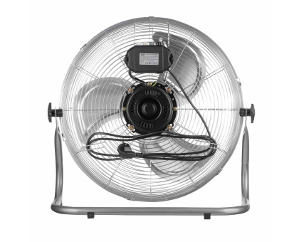 Вентилятор напольный 2E 2E-IF45C PowerWind 45C профессиональный, 45см, 100Вт, кнопки, двигатель медь 100%, серебристый