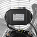 Вентилятор напольный 2E 2E-IF45C PowerWind 45C профессиональный, 45см, 100Вт, кнопки, двигатель медь 100%, серебристый