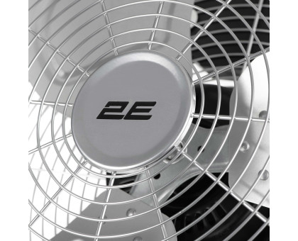 Вентилятор напольный 2E 2E-IF45C PowerWind 45C профессиональный, 45см, 100Вт, кнопки, двигатель медь 100%, серебристый