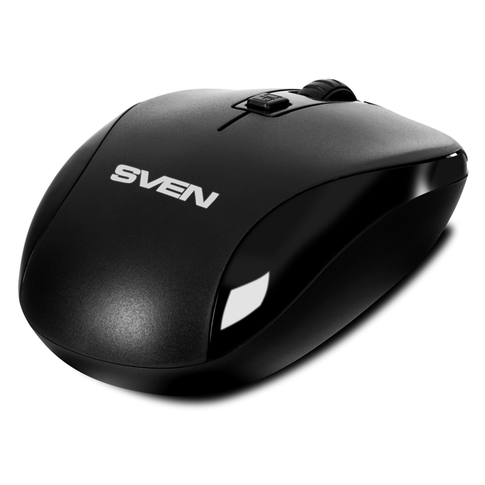 Мышка SVEN RX-255W черная беспроводная (00530098) купить в магазине ...