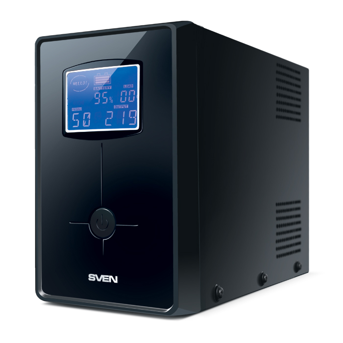 ИБП UPS SVEN Pro+ 650 (LCD, USB)