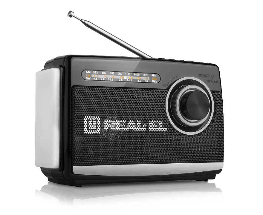 Портативный радиоприемник REAL-EL X-510 black