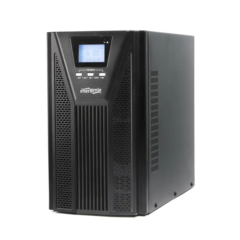 Джерело безперебійного живлення EnerGenie EG-UPSO-3000 On-Line 3000VA, синусоїдальний сигнал