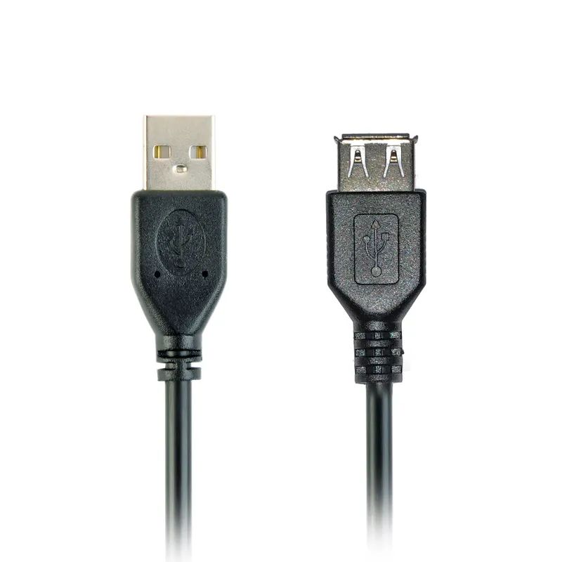 Кабель Cablexpert CCP-USB2-AMAF-15C, подовжувач USB2.0, A-тато/А-мама, 4.5 м, преміум чорний