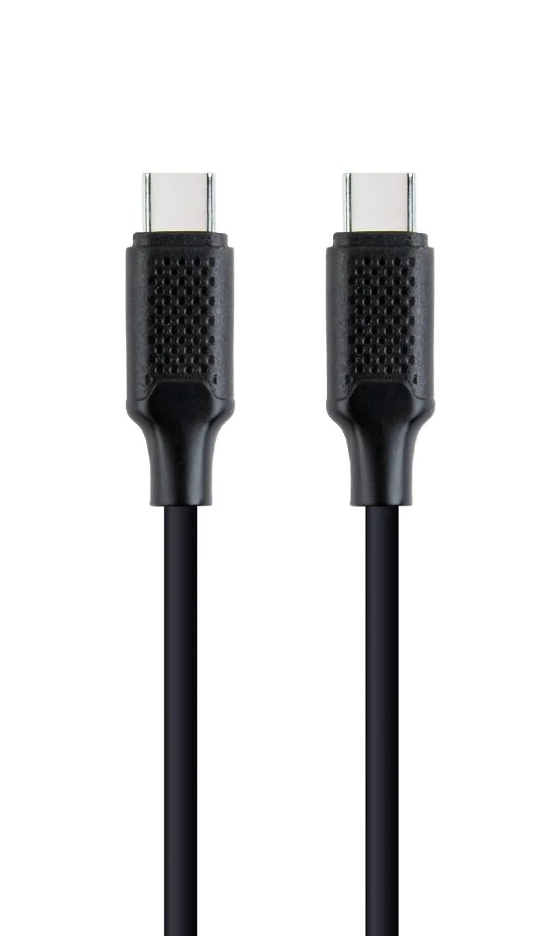 Кабель Cablexpert CC-USB2-CMCM60-1.5M, Power Delivery (PD), до 60 Ватт C-тато/C-тато, 1,5 м.
