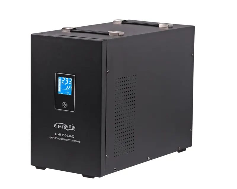 ДБЖ тривалої дії Energenie EG-HI-PS5000-02,  (інвертор, чиста синусоїда) 5000VA
